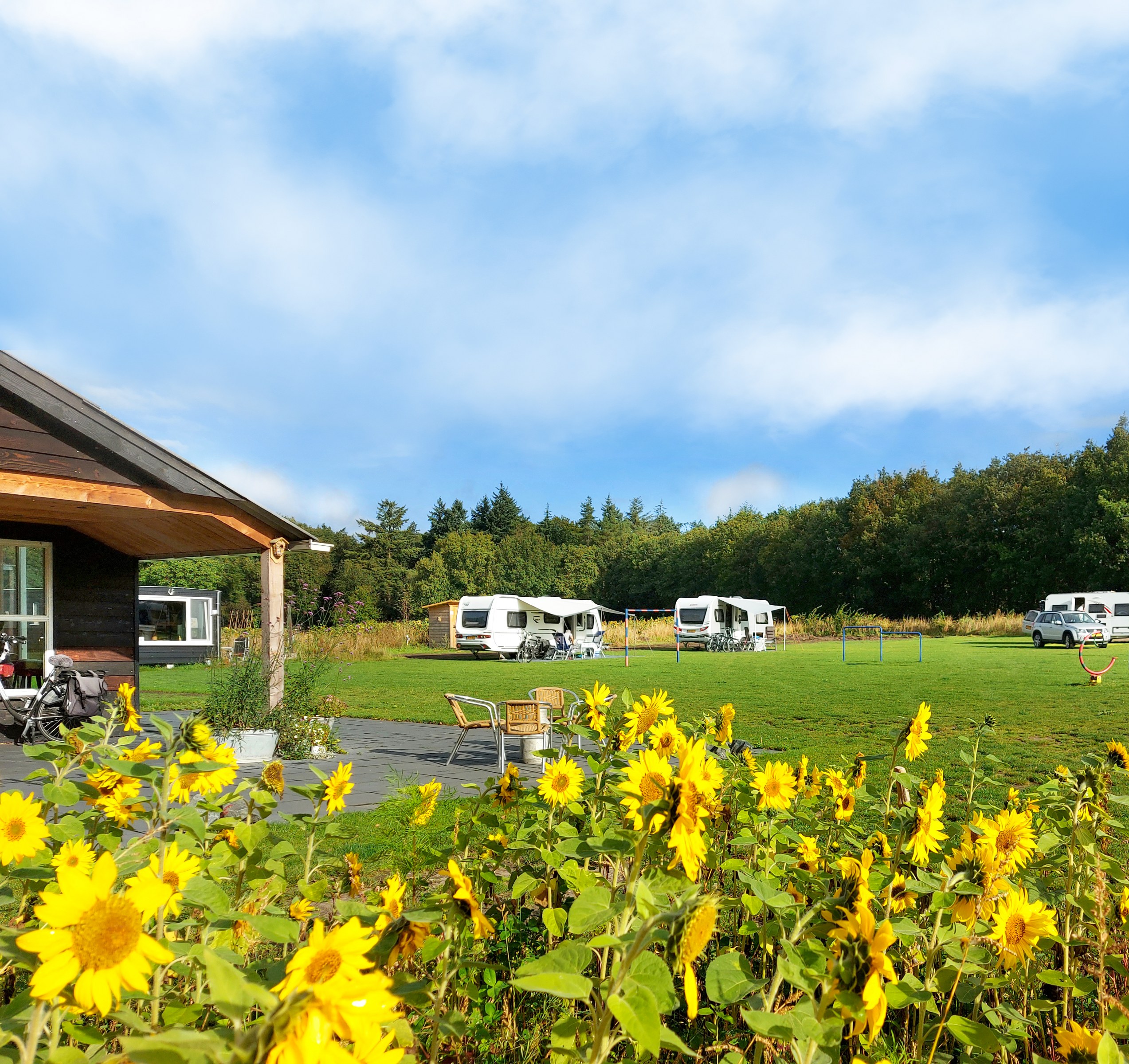 Camping de Solse Berg - Luxe Boerencamping privésanitair in in Gelderland